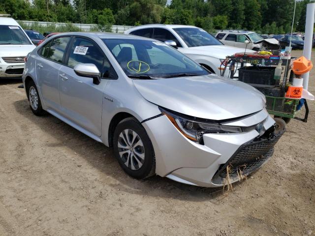 TOYOTA COROLLA LE 2021 with VIN JTDEAMDE4MJ030750 - Photo from auction