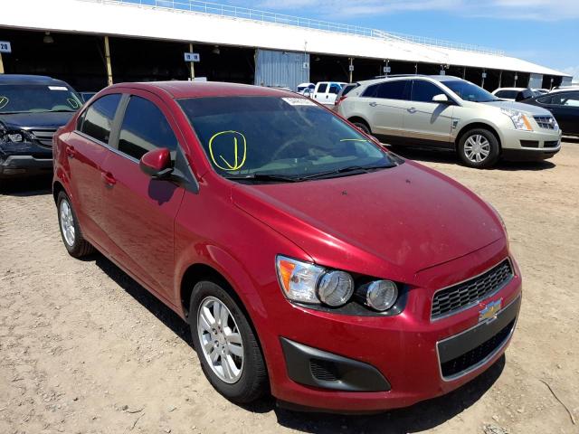 CHEVROLET SONIC LT 2012 with VIN 1G1JC5SB4C4162047 - Photo from auction