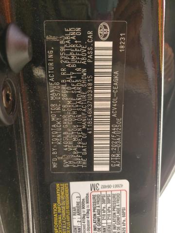 Photo 10 from auction – 2007 TOYOTA CAMRY CE with VIN 4T1BE46K37U034815