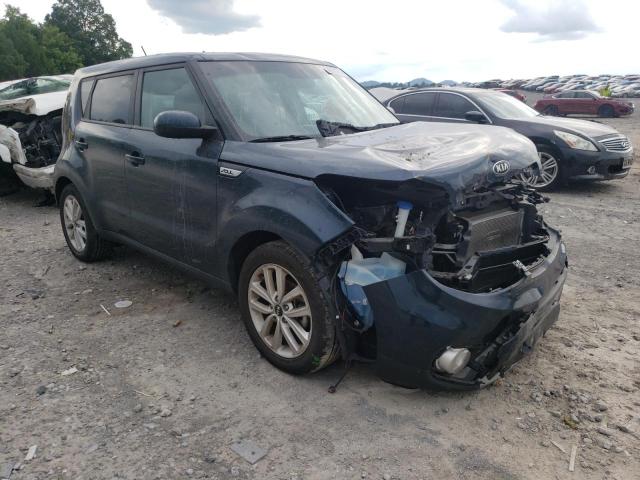 KIA SOUL + 2019 with VIN KNDJP3A54K7631100 - Photo from auction