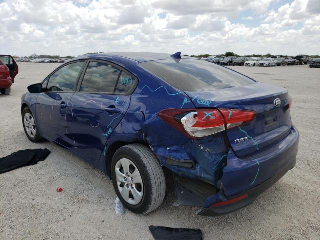 Photo 3 from auction – 2017 KIA FORTE LX with VIN 3KPFK4A74HE037921