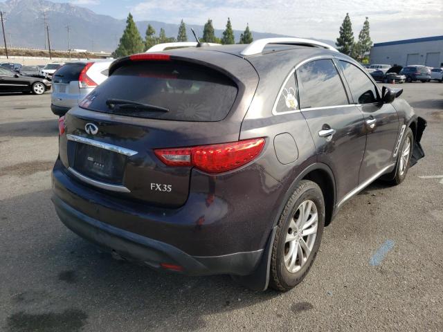 Photo 4 from auction – 2009 INFINITI FX35 with VIN JNRAS18U39M100997