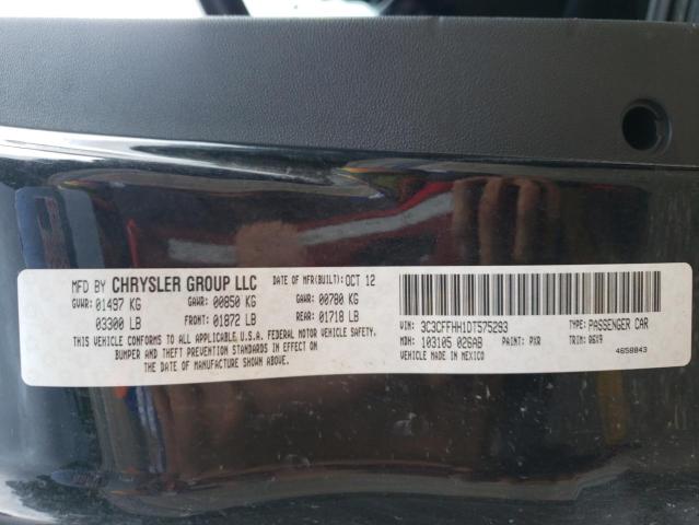Photo 10 from auction – 2013 FIAT 500 SPORT with VIN 3C3CFFHH1DT575293