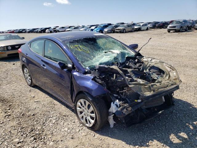 HYUNDAI ELANTRA GL 2012 with VIN 5NPDH4AE8CH080490 - Photo from auction