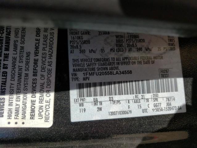 Photo 10 from auction – 2008 FORD EXPEDITION with VIN 1FMFU20558LA34558