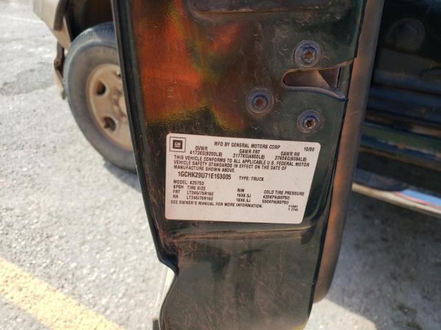 Photo 10 from auction – 2001 CHEVROLET SILVERADO with VIN 1GCHK29U71E163005
