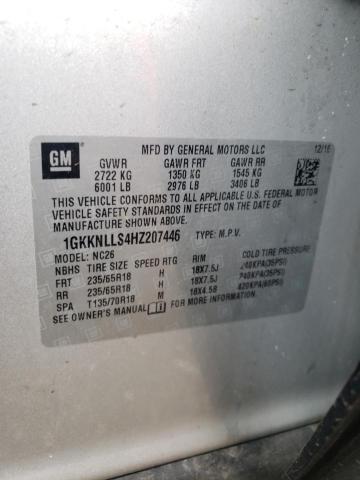 Photo 10 from auction – 2017 GMC ACADIA SLE with VIN 1GKKNLLS4HZ207446