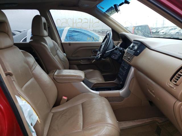 Photo 5 from auction – 2005 HONDA PILOT EXL with VIN 2HKYF18665H512369