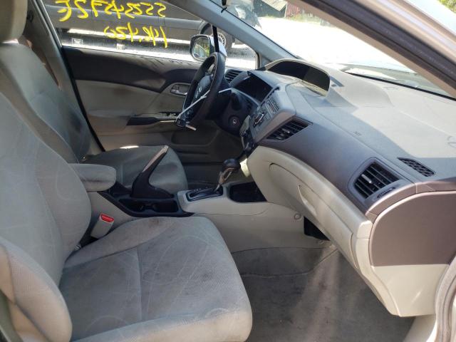 Photo 5 from auction – 2012 HONDA CIVIC LX with VIN 2HGFB2F57CH335146