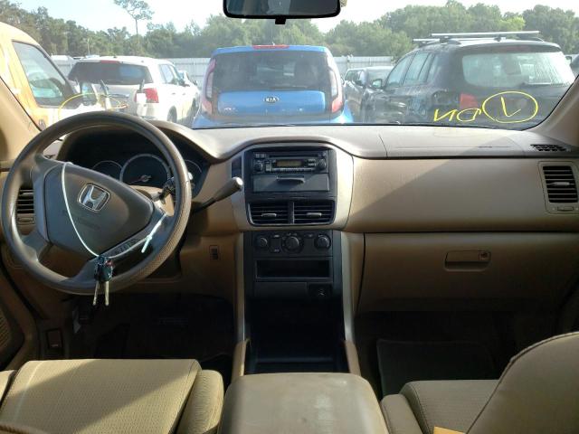 Photo 9 from auction – 2006 HONDA PILOT LX with VIN 5FNYF28176B030522