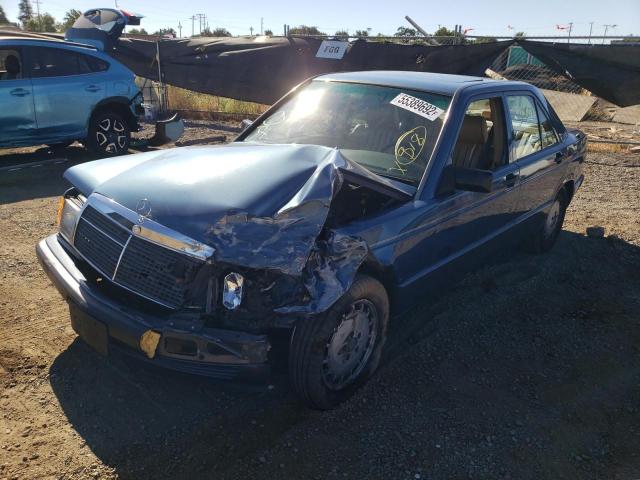Photo 2 from auction – 1991 MERCEDES-BENZ 190 E 2.3 with VIN WDBDA28D5MF755244
