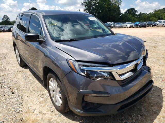 HONDA PILOT LX 2019 with VIN 5FNYF5H11KB010410 - Photo from auction