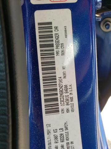 Photo 10 from auction – 2012 DODGE AVENGER SE with VIN 1C3CDZAG8CN271014