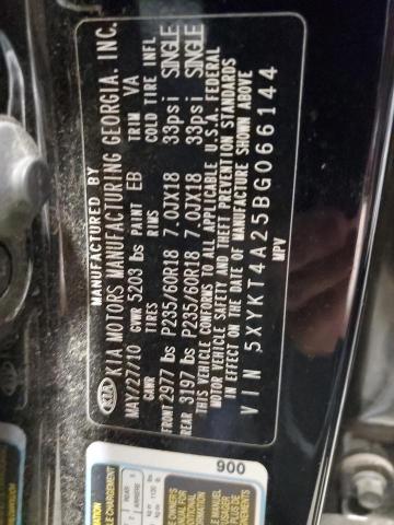 Photo 10 from auction – 2011 KIA SORENTO BA with VIN 5XYKT4A25BG066144