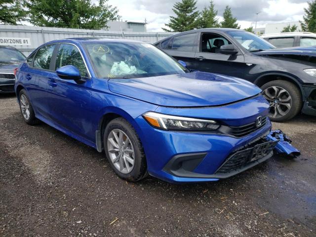 Photo 1 from auction – 2022 HONDA CIVIC EX with VIN 2HGFE2F39NH113541
