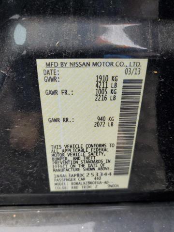 Photo 10 from auction – 2013 NISSAN ALTIMA 2.5 with VIN 1N4AL3AP8DC253344