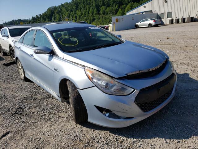 HYUNDAI SONATA HYB 2011 with VIN KMHEC4A44BA003756 - Photo from auction