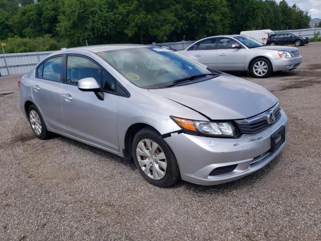 HONDA CIVIC LX 2012 with VIN 2HGFB2F45CH101420 - Photo from auction