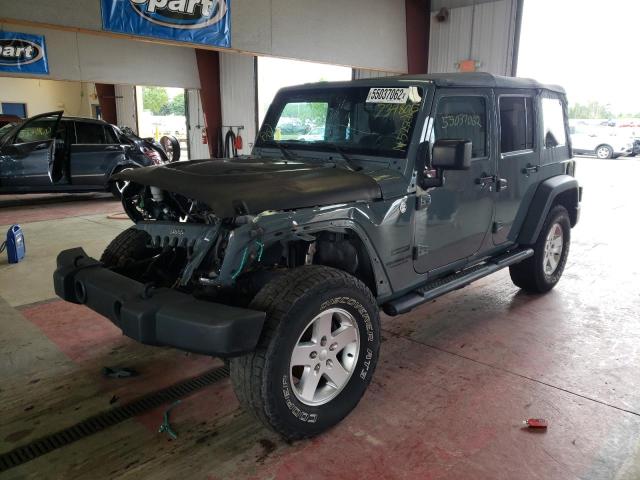 Photo 2 from auction – 2015 JEEP WRANGLER U with VIN 1C4BJWDG9FL734806