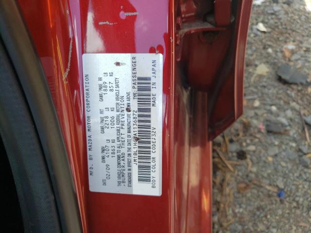 Photo 10 from auction – 2010 MAZDA 3 S with VIN JM1BL1H68A1136872