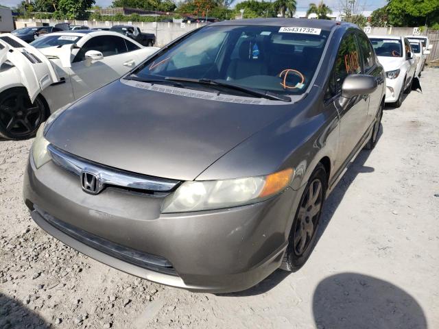 Photo 2 from auction – 2008 HONDA CIVIC LX with VIN 2HGFA16528H353848