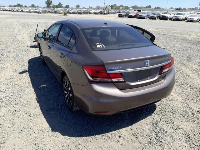 Photo 3 from auction – 2015 HONDA CIVIC EXL with VIN 2HGFB2F94FH519418