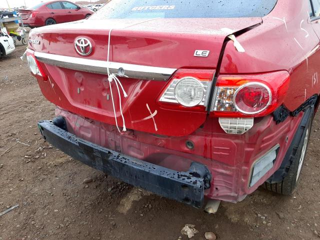 Photo 9 from auction – 2012 TOYOTA COROLLA BA with VIN 2T1BU4EE6CC831733
