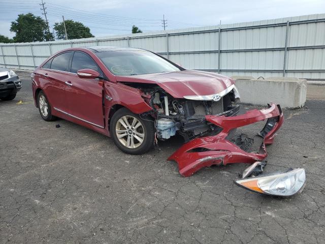 HYUNDAI SONATA HYB 2012 with VIN KMHEC4A40CA036318 - Photo from auction