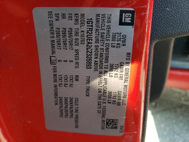 Photo 10 from auction – 2012 GMC SIERRA K15 with VIN 1GTR2UEA2CZ326893