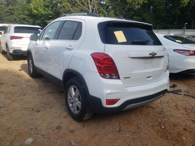Photo 3 from auction – 2017 CHEVROLET TRAX 1LT with VIN 3GNCJLSB2HL272629