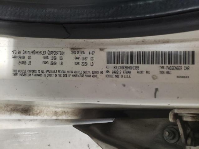 Photo 10 from auction – 2008 DODGE AVENGER SE with VIN 1B3LC46K88N601385
