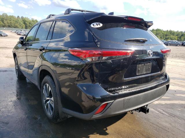 Photo 3 from auction – 2020 TOYOTA HIGHLANDER with VIN 5TDHZRBH6LS017466