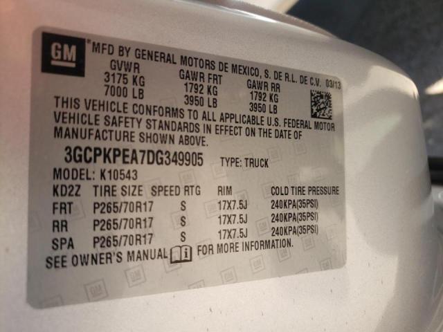 Photo 10 from auction – 2013 CHEVROLET SILVERADO with VIN 3GCPKPEA7DG349905