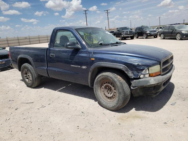 DODGE DAKOTA BAS 2002 with VIN 1B7FL16X92S631591 - Photo from auction
