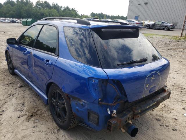 Photo 3 from auction – 2004 SUBARU IMPREZA WR with VIN JF1GG29634G805068