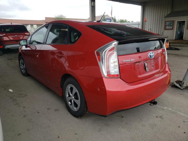 Photo 3 from auction – 2013 TOYOTA PRIUS with VIN JTDKN3DU1D5602746
