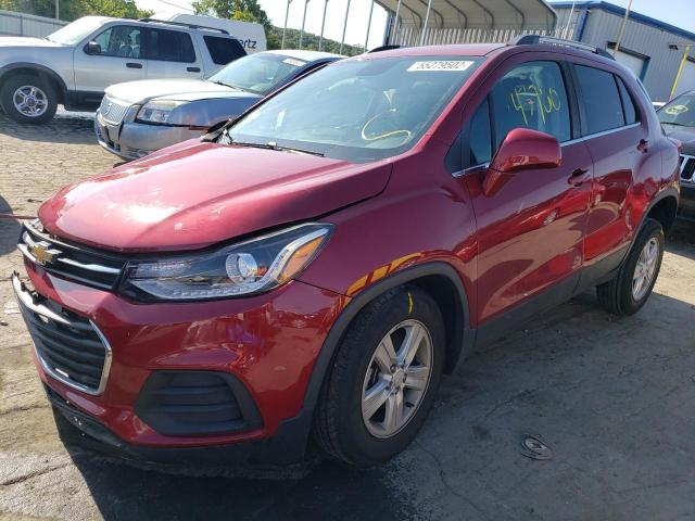 Photo 2 from auction – 2018 CHEVROLET TRAX 1LT with VIN 3GNCJLSBXJL216413