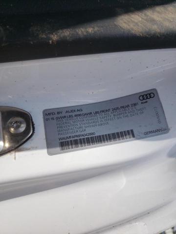 Photo 10 from auction – 2015 AUDI A5 PREMIUM with VIN WAUMFAFR6FA042880