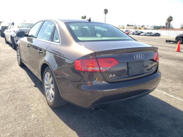 Photo 3 from auction – 2011 AUDI A4 PREMIUM with VIN WAUHFAFL1BN029552