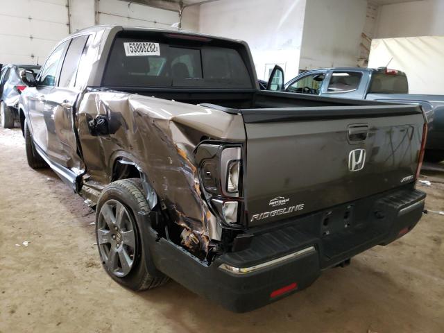 Photo 3 from auction – 2020 HONDA RIDGELINE with VIN 5FPYK3F73LB011669