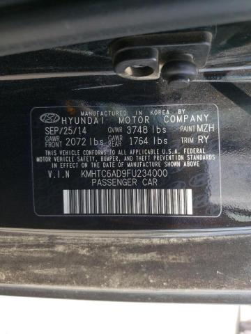 Photo 10 from auction – 2015 HYUNDAI VELOSTER with VIN KMHTC6AD9FU234000