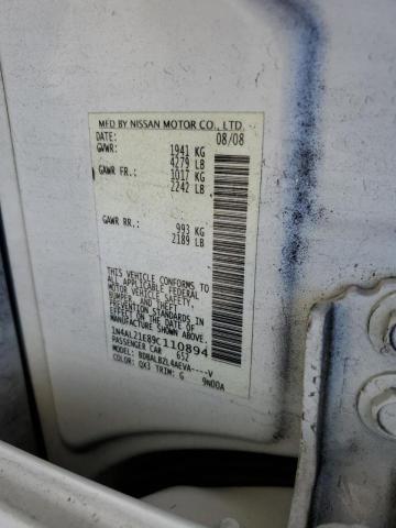 Photo 10 from auction – 2009 NISSAN ALTIMA 2.5 with VIN 1N4AL21E89C110894