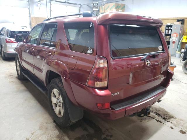 Photo 3 from auction – 2005 TOYOTA 4RUNNER LI with VIN JTEBT17R858018602