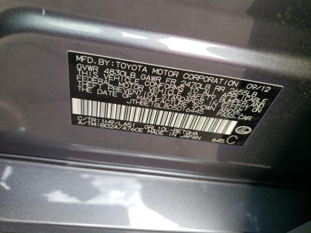 Photo 10 from auction – 2013 LEXUS GS 350 with VIN JTHBE1BL8D5016445