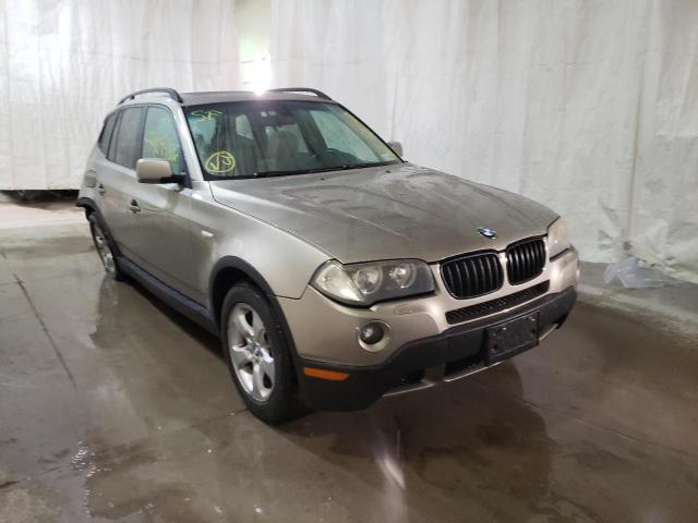 BMW X3 3.0SI 2007 with VIN WBXPC93457WF07031 - Photo from auction