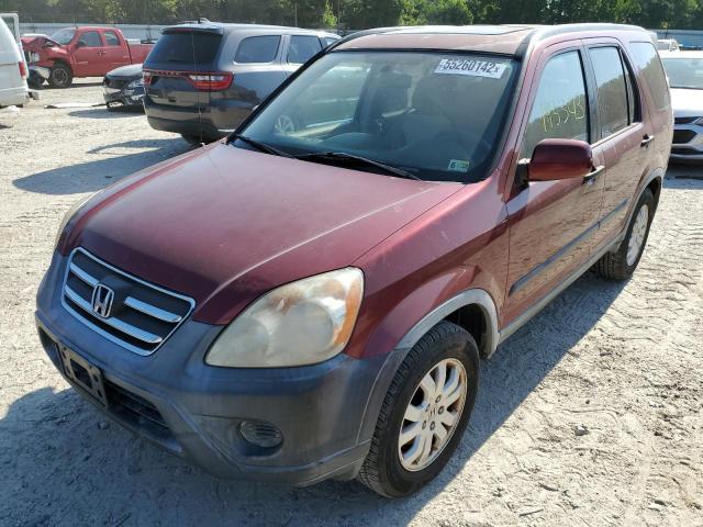 Photo 2 from auction – 2006 HONDA CR-V EX with VIN JHLRD68866C017243