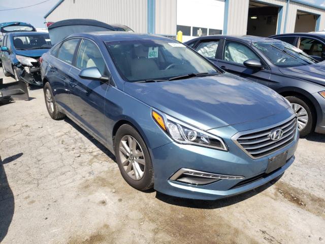HYUNDAI SONATA SE 2015 with VIN 5NPE24AF2FH081623 - Photo from auction