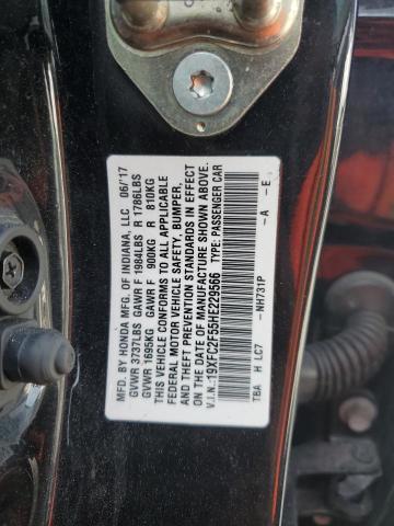 Photo 10 from auction – 2017 HONDA CIVIC LX with VIN 19XFC2F55HE229566