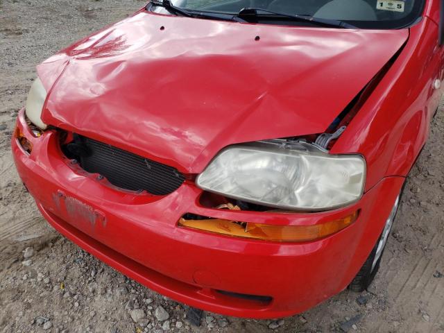 Photo 9 from auction – 2005 CHEVROLET AVEO BASE with VIN KL1TD626X5B455009