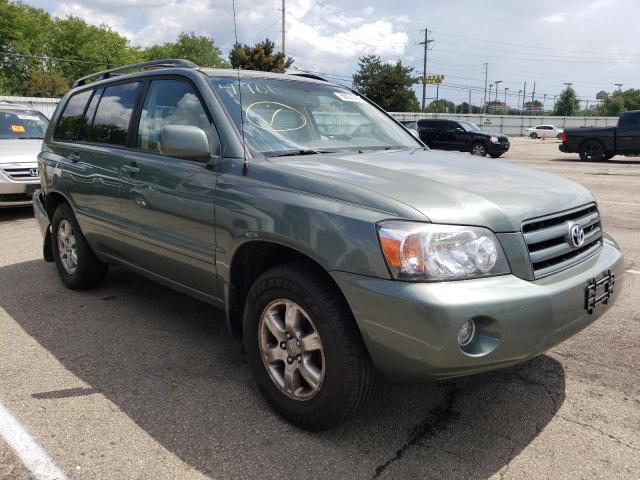 TOYOTA HIGHLANDER 2006 with VIN JTEEP21A860141097 - Photo from auction